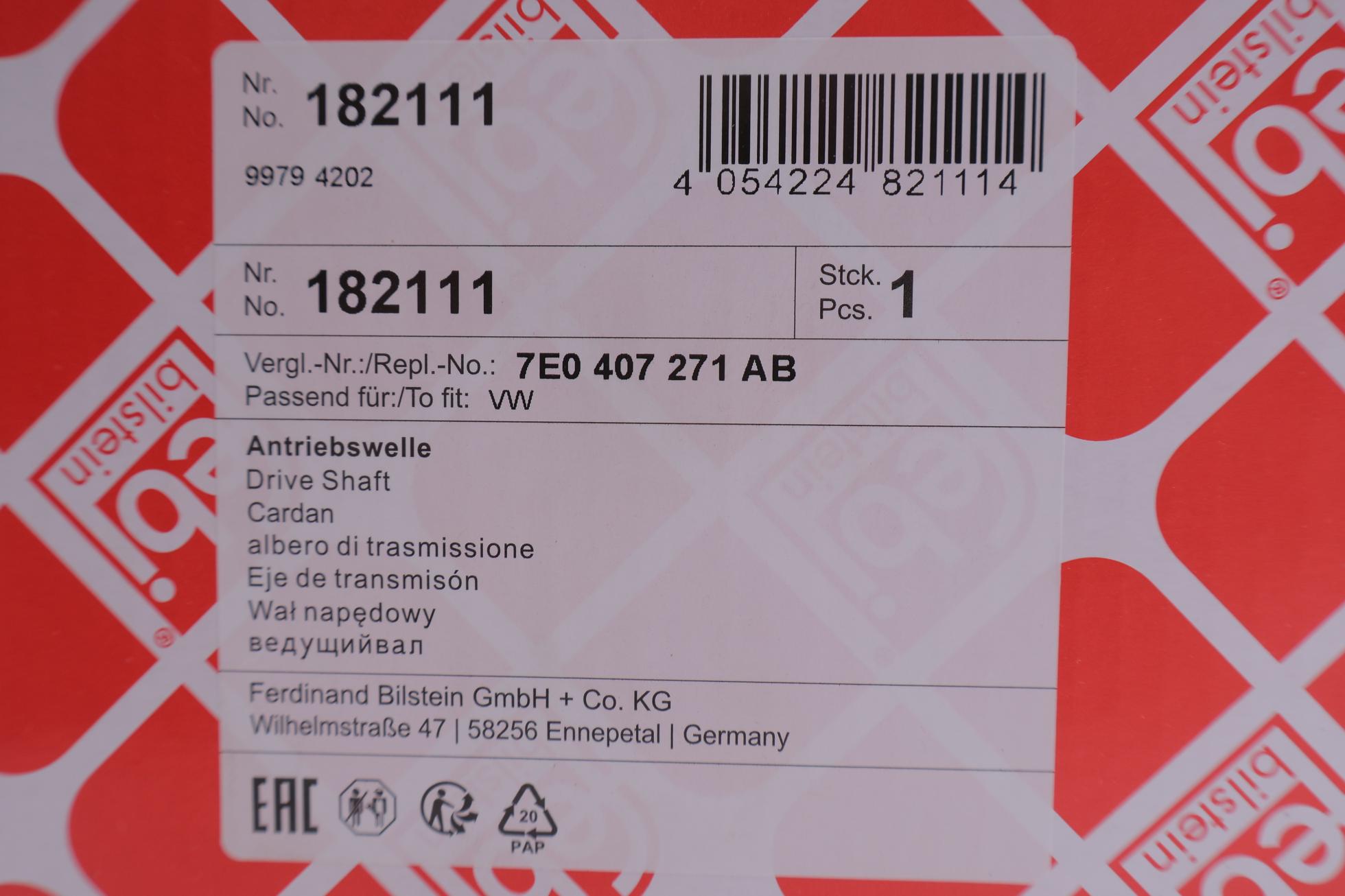 182111 FEBI BILSTEIN